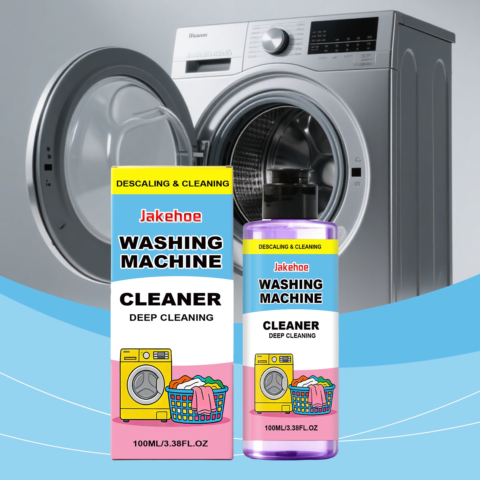 Jakehoe Washing Machine Cleaner 100ml - SKU00019997