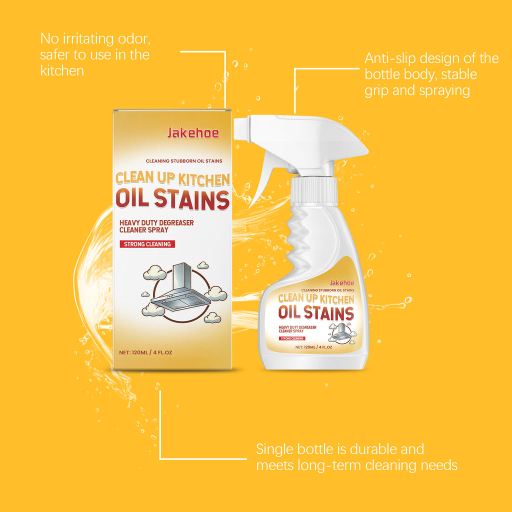Jakehoe Kitchen Oil Stain Cleaner Spray 120ml - JH-C01-0149-01