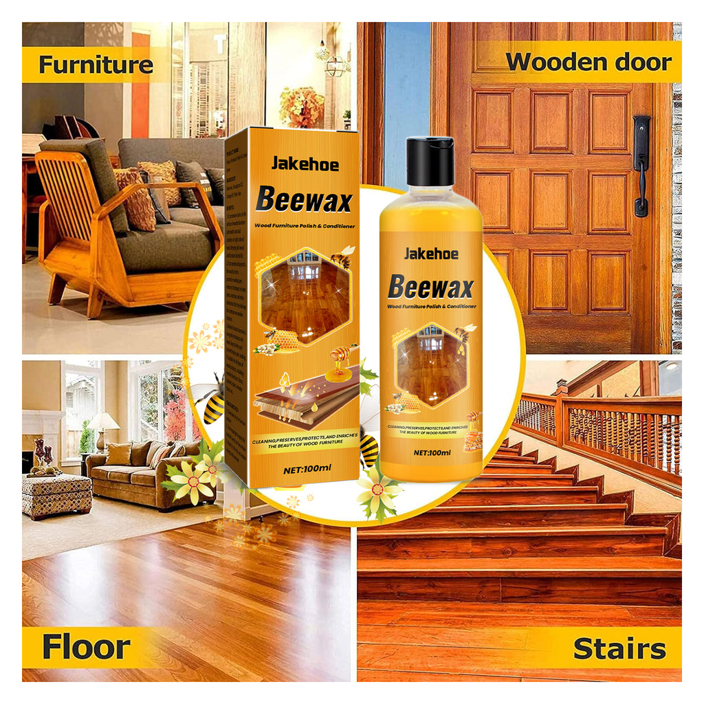 Beeswax Wood Floor & Furniture Polish 100ml - JAB01-A052-100-OG1