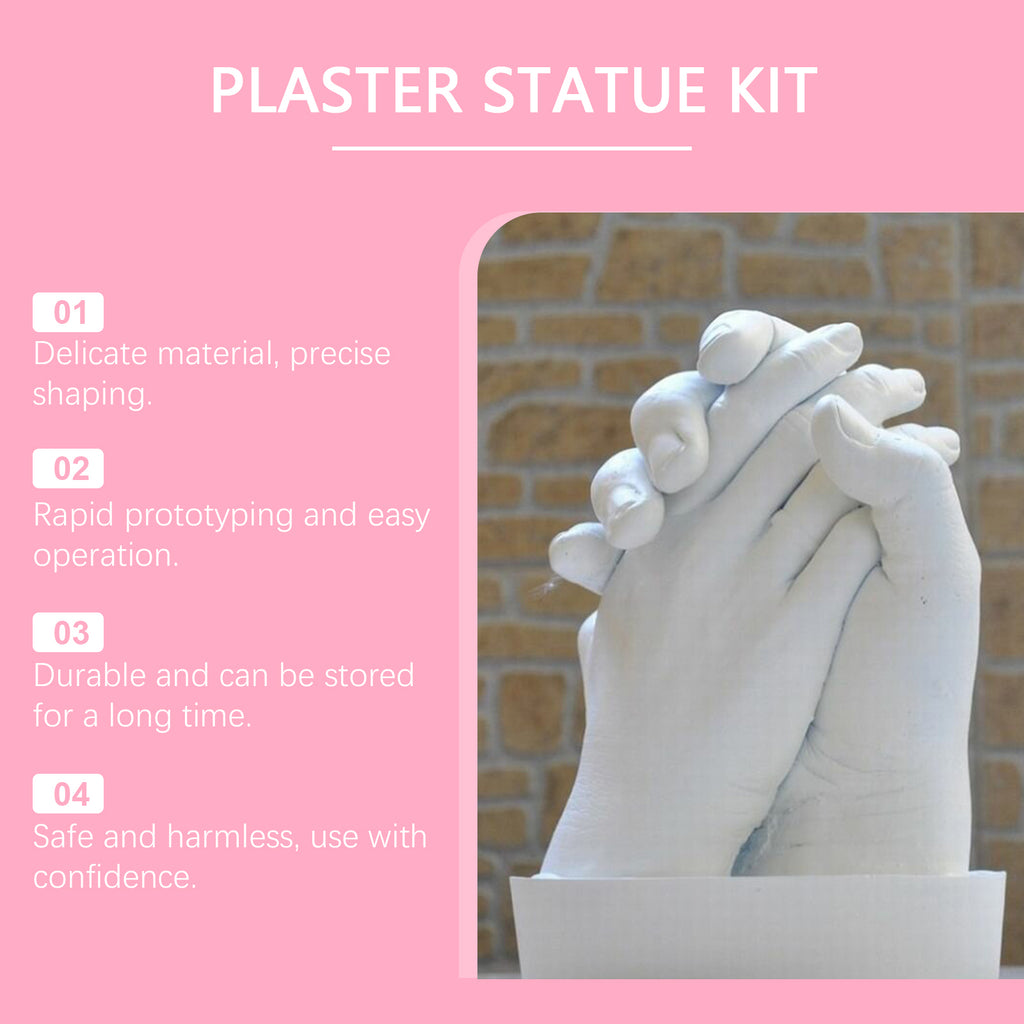 Valentine DIY Hand Casting Kit for Couples