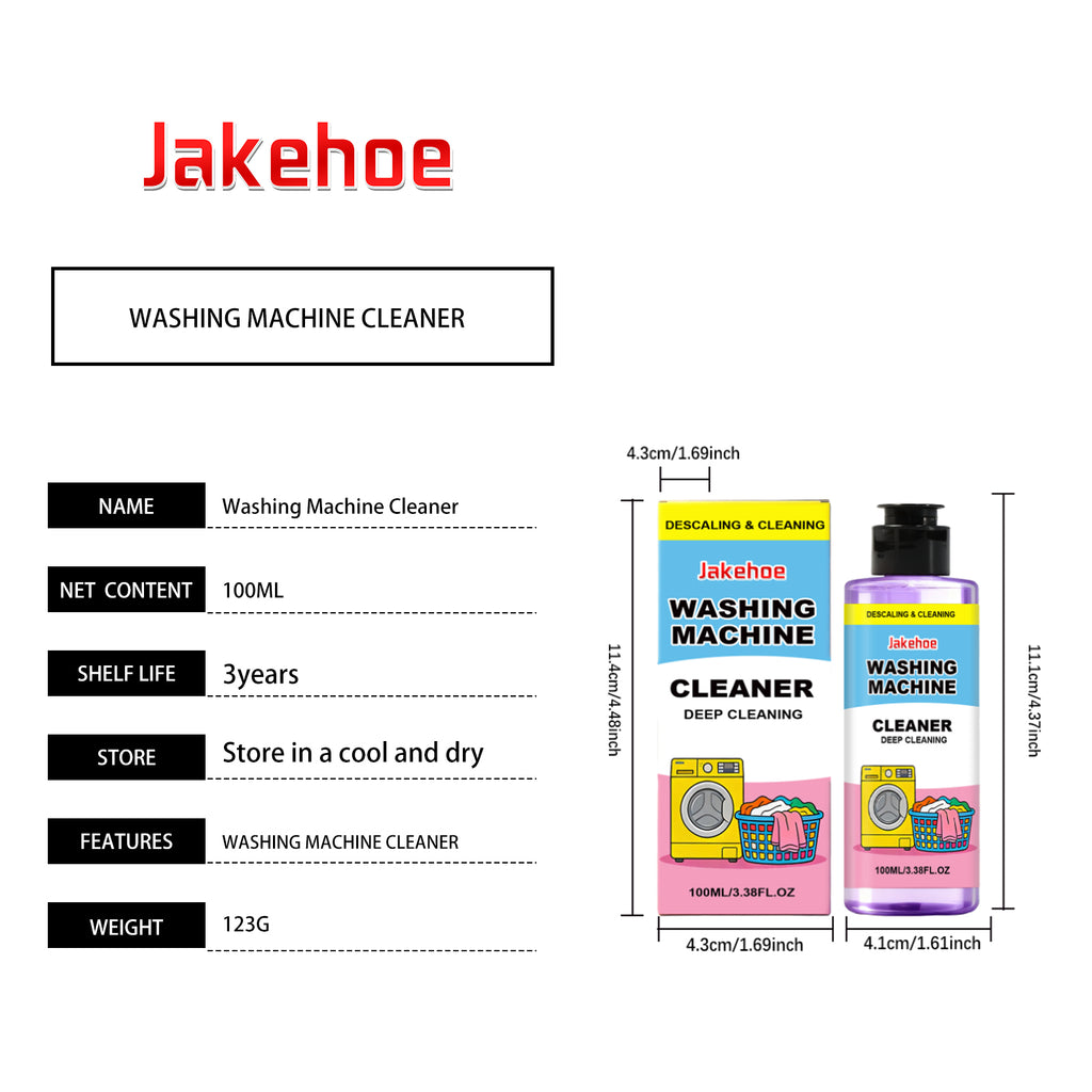 Jakehoe Washing Machine Cleaner 100ml - SKU00019997
