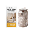 Jue Fish transparent-black flame-effect aroma diffuser