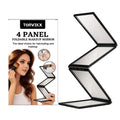 TORVIKX four-panel folding makeup mirror