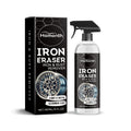 Homonth wheel and bare-metal rust cleaner bottle
