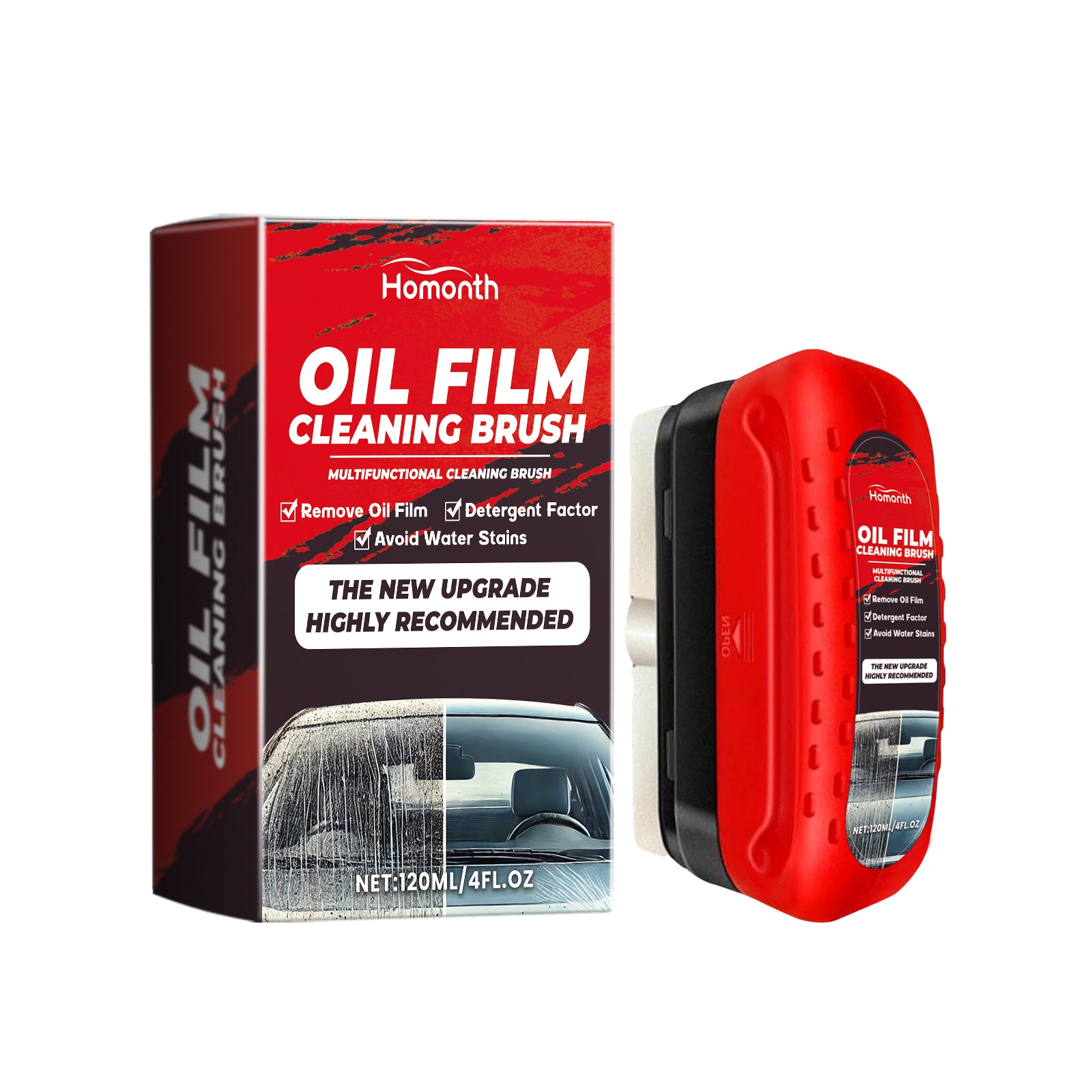 Windshield Oil Film Cleaning Brush 120ml - HM-E03-0114-01