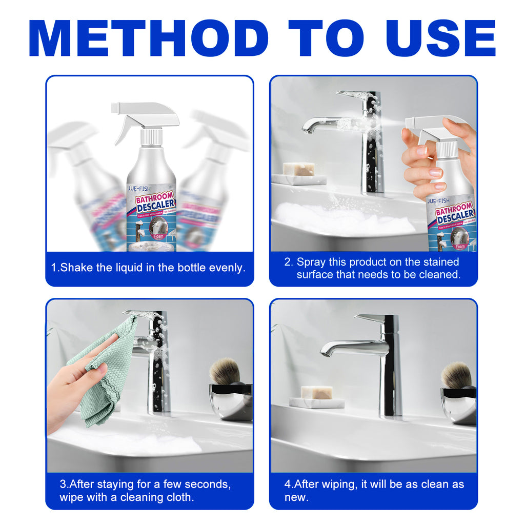Bathroom Descaler Spray 60ml Kit - JFyls92yx01-60ml