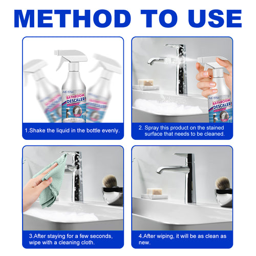 Bathroom Descaler Spray 60ml Kit - JFyls92yx01-60ml