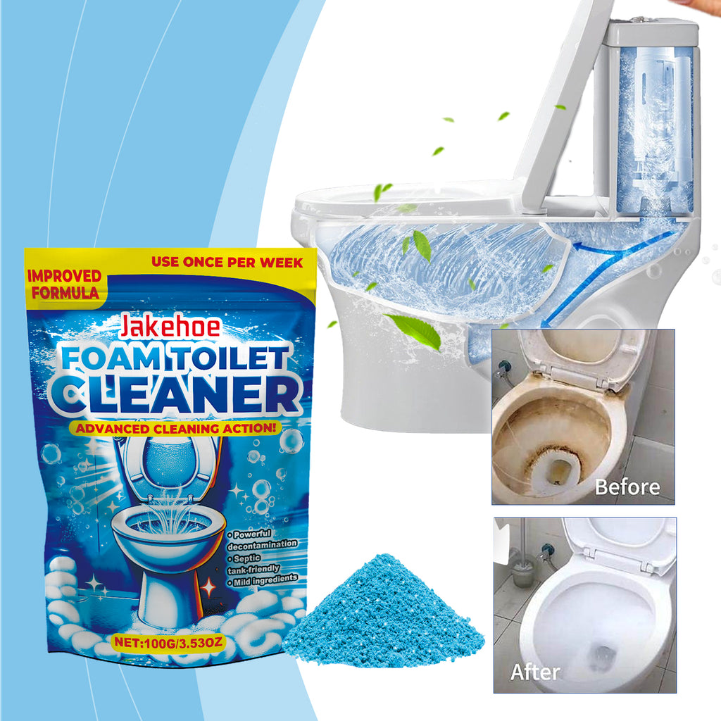 Toilet Bowl Foam Cleaner Powder 100g - JHC02-A022-100-BU1