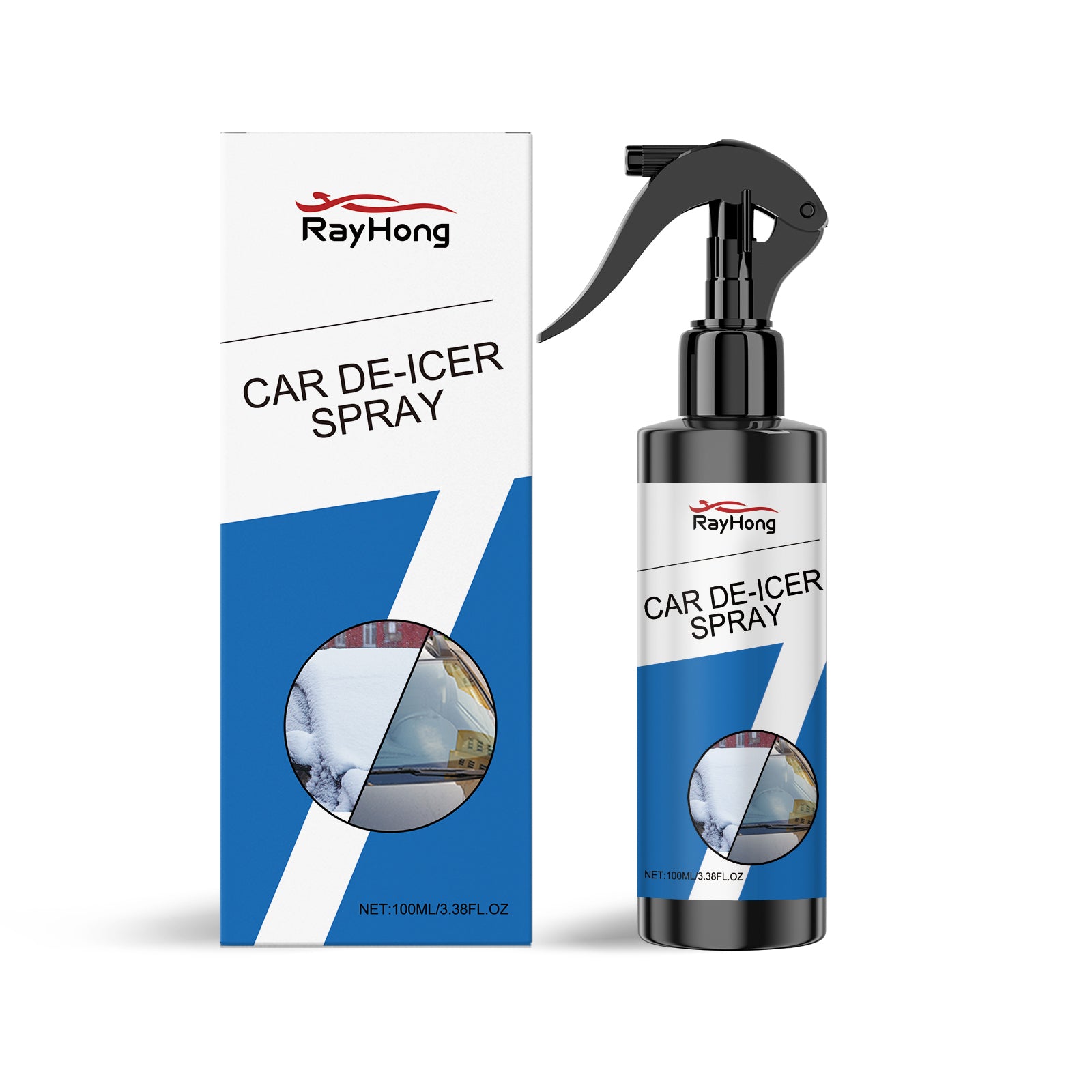Rayhong windshield de-icer spray bottle
