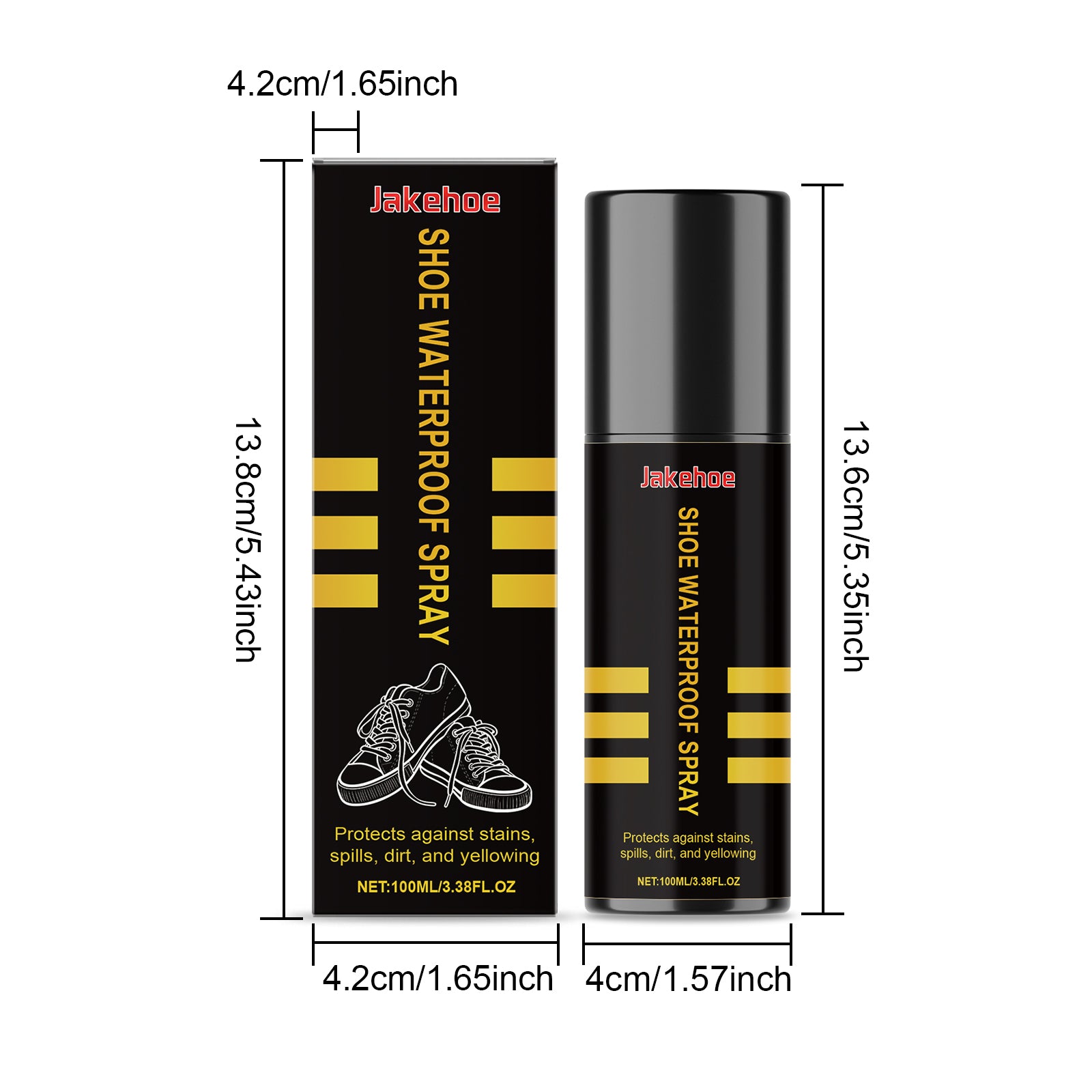 Jakehoe Shoe Waterproof Spray 100ml - SKU00000181