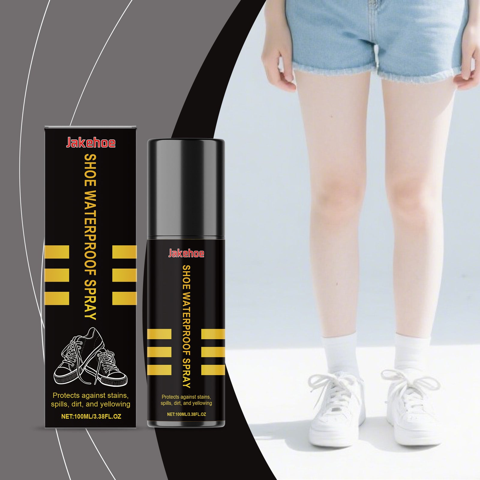 Jakehoe Shoe Waterproof Spray 100ml - SKU00000181