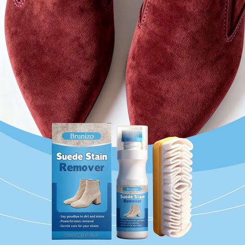 Brunizo suede and nubuck cleaner with brush kit