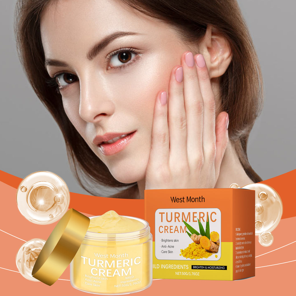 West Month Turmeric Face Cream lifestyle product image