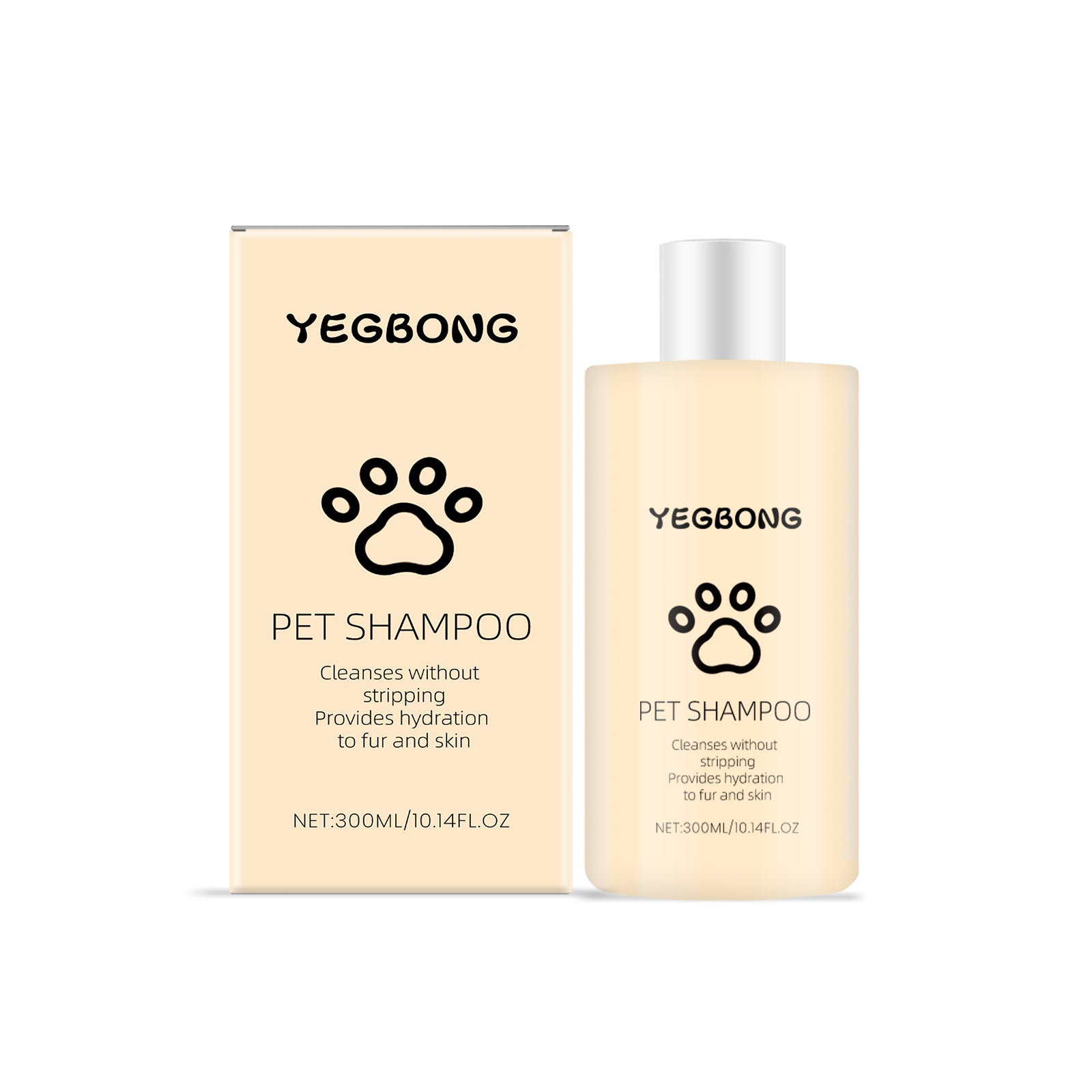 Yegbong Pet Shampoo – 1.2 L Four-Bottle Bundle