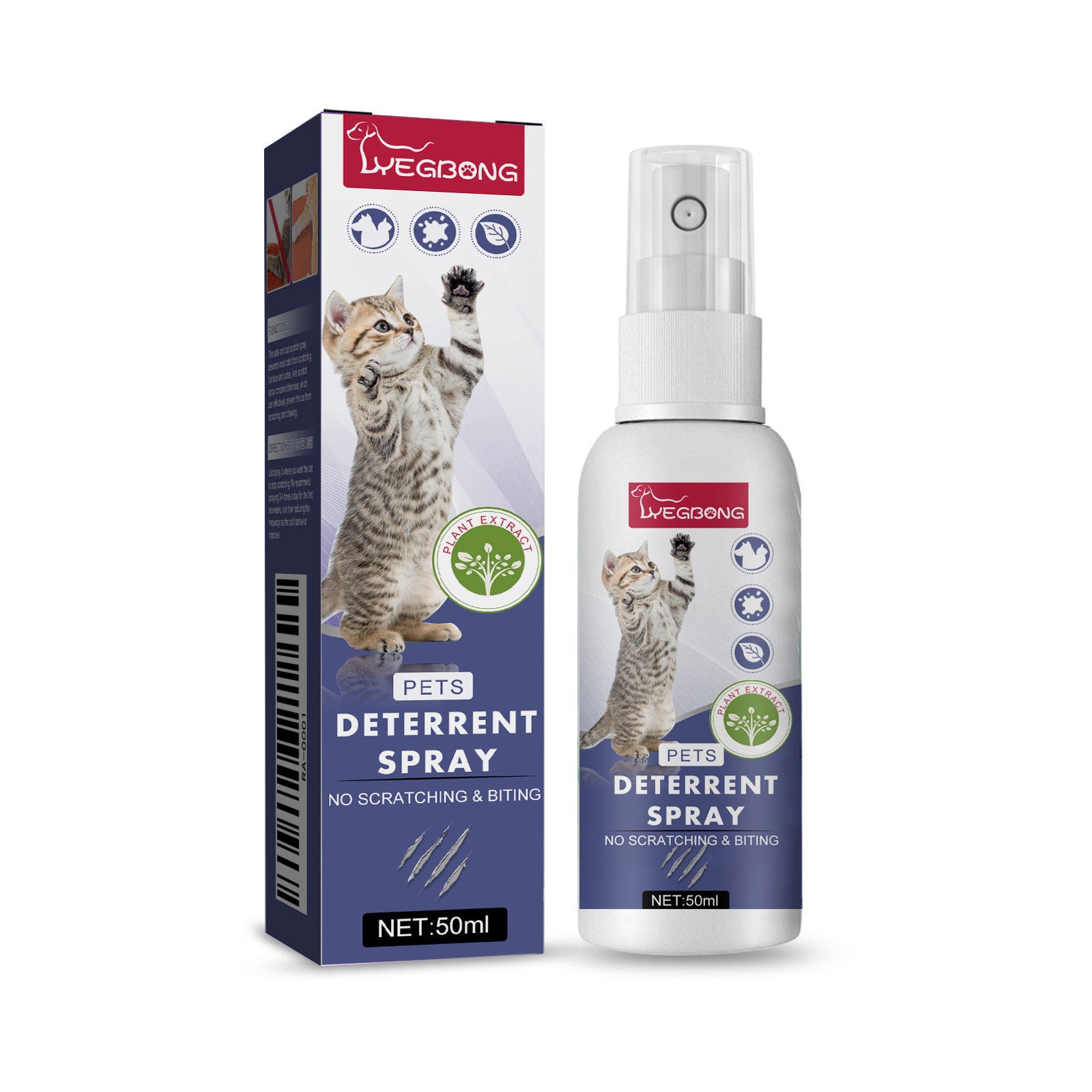 Yegbong cat scratch deterrent surface spray