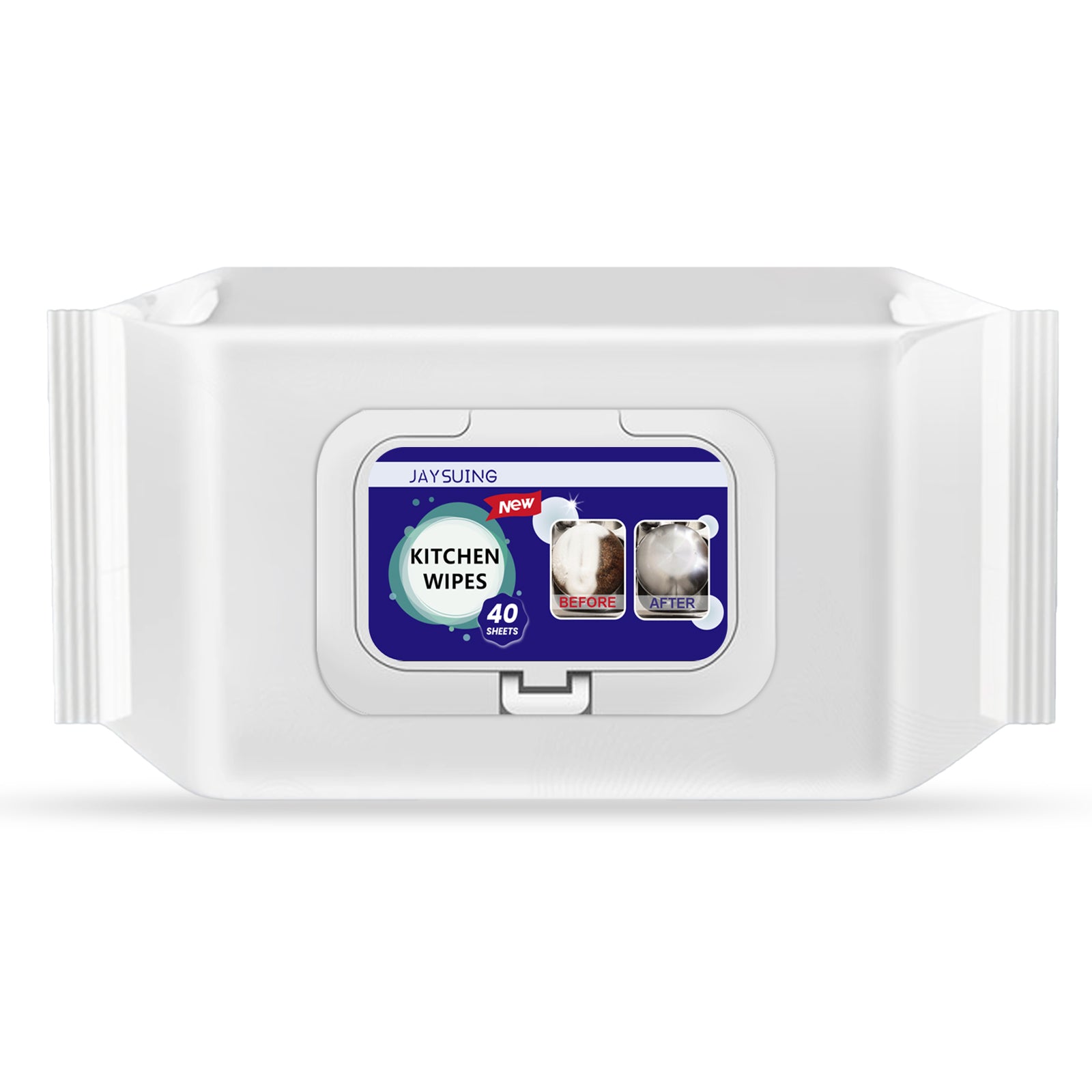 Jaysuing Kitchen Cleaning Wipes — 4 × 40 Count
