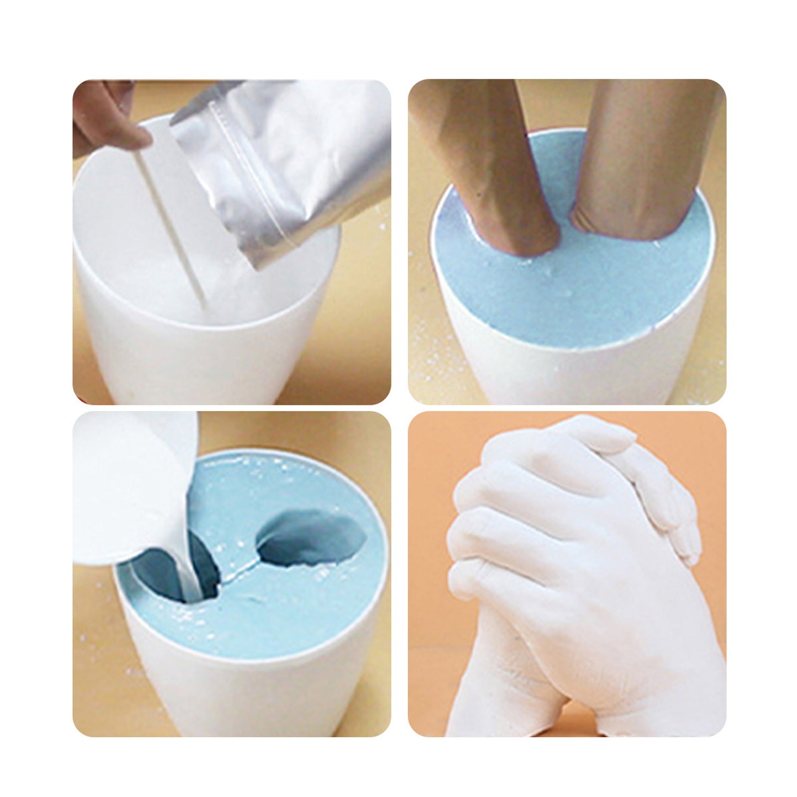 DIY Hand Casting Kit for Couples & Families
