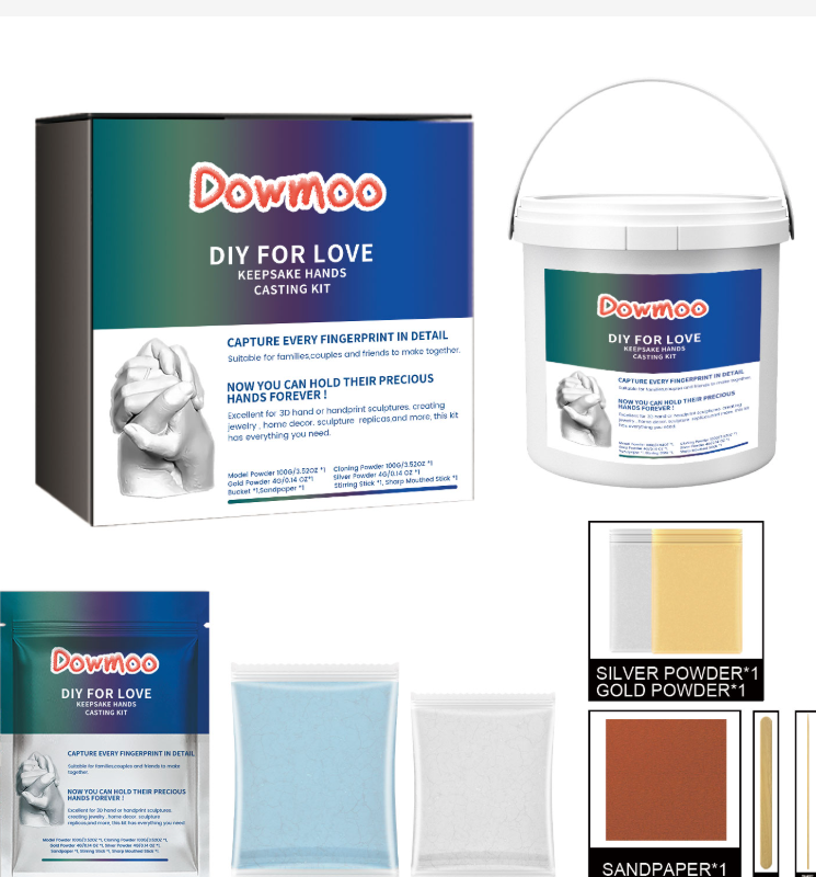 DIY Hand Casting Kit for Couples & Families