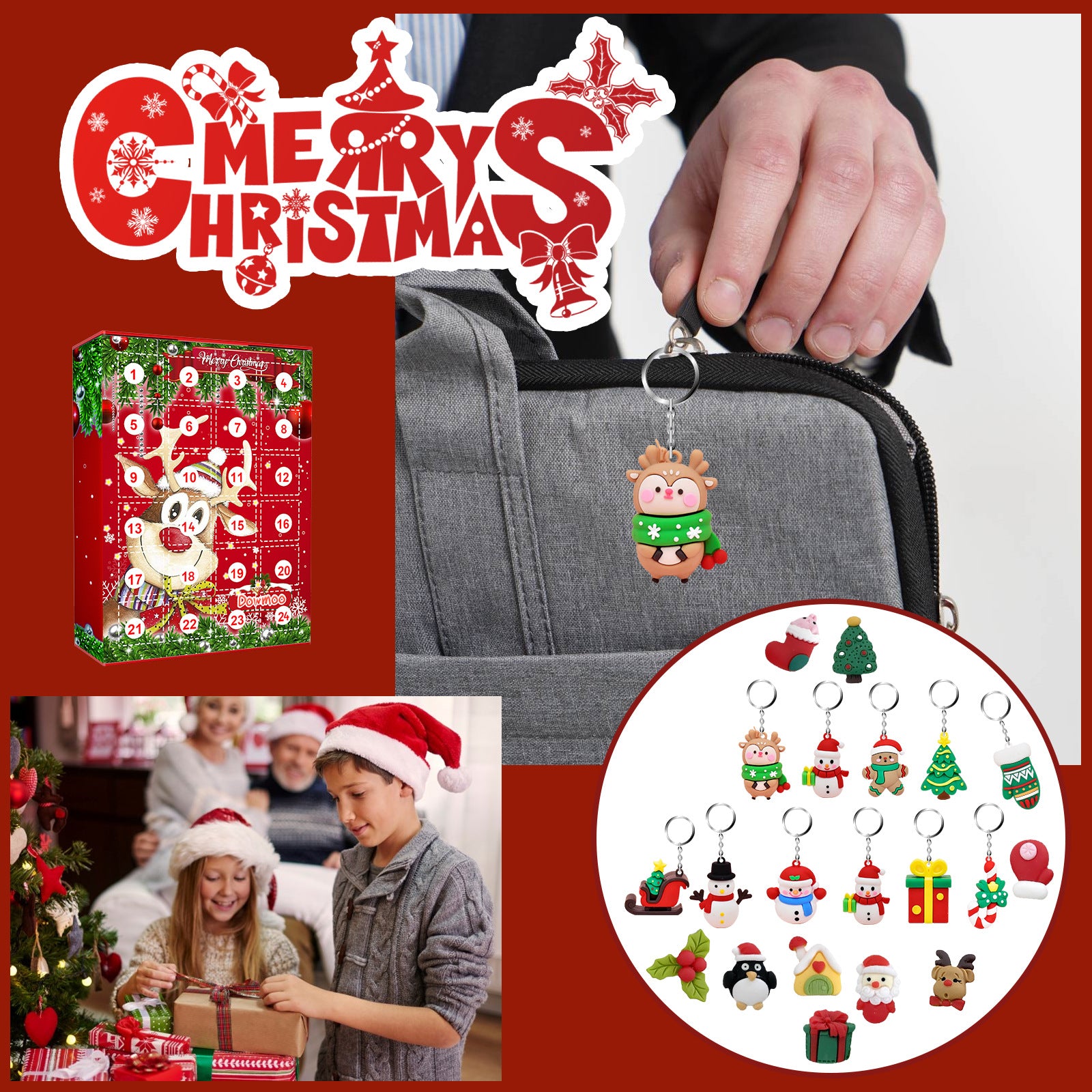 Opening a numbered door on the Dowmoo advent calendar